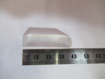 OPTICAL MIL SPEC GLASS PRISM LASER OPTICS AS PICTURED R5-A-30