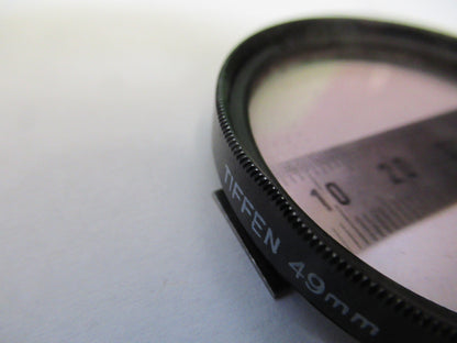 CAMERA LENS COVER FILTER TIFFEN SKYLIGHT 1A 49mm AS PICTURED R2-A-114