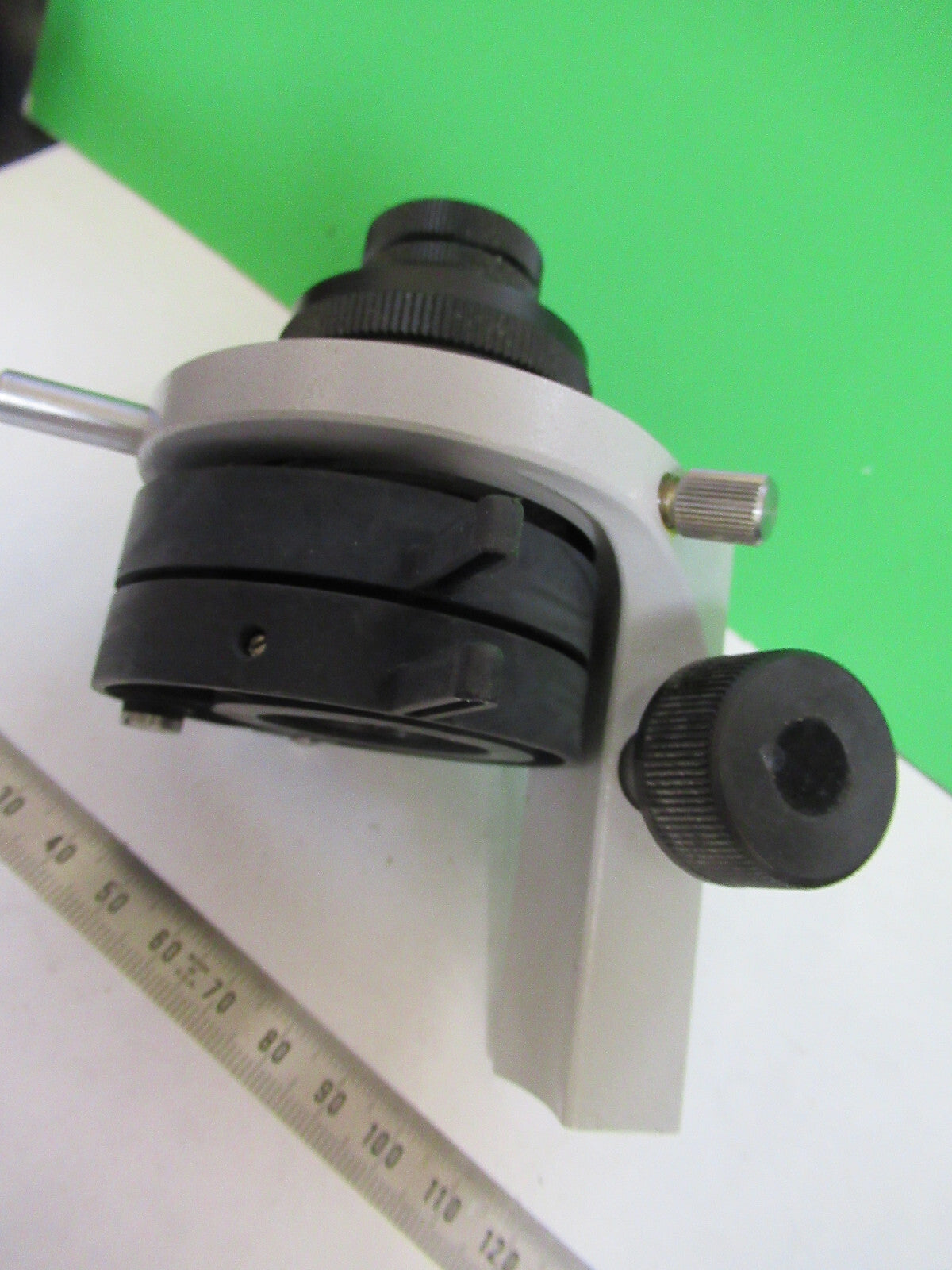 ZEISS GERMANY 465265 CONDENSER  MICROSCOPE PART AS PICTURED S7-A-04