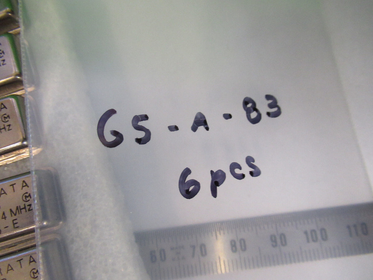 Lot 6 Ea Murata Electronics Quartz Oscillator Frequency 8.704 MHz