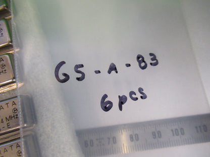 Lot 6 Ea Murata Electronics Quartz Oscillator Frequency 8.704 MHz