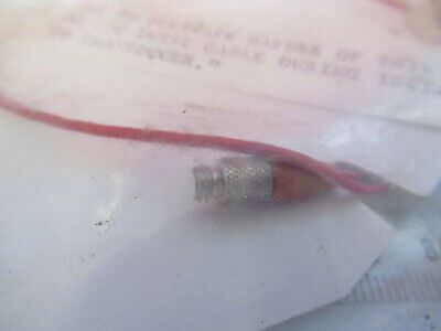 PCB ENDEVCO LOW NOISE CABLE 12in 3093 for accelerometer  AS PICTURED &Q1-FT-64