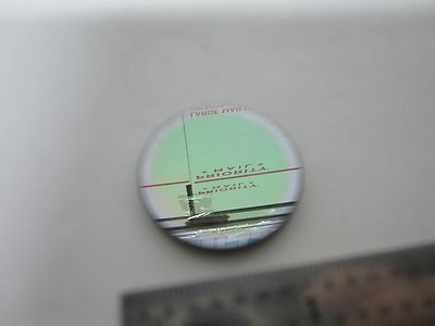 SILICON WAFER THICK OPTICAL INFRARED MIRROR ROUND LASER OPTICS AS IS BIN#F5-23