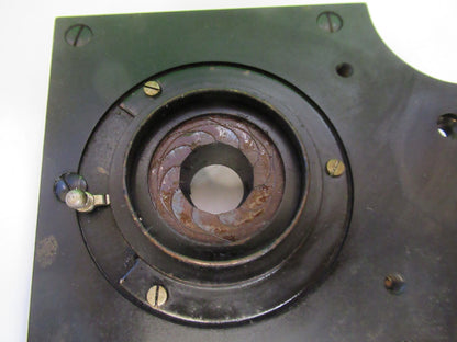 Bausch & Lomb Stage Table Antique Microscope Part Optics