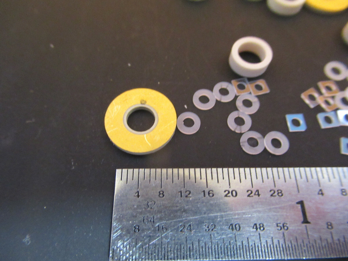 LOT ASSORTED PIEZO QUARTZ PIEZOELECTRIC BLANKS ULTRASONIC SENSOR &FT-1-B-11