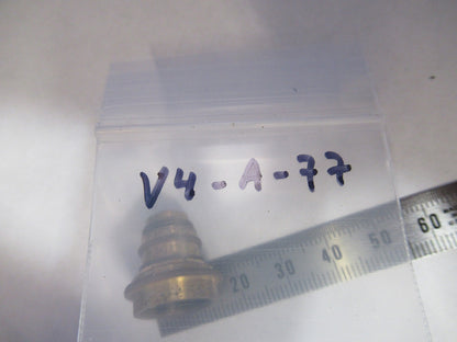 Antique Brass Objective UK London Optics Microscope Part