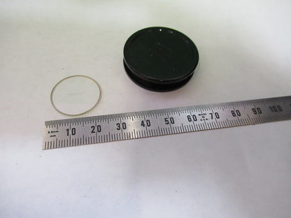 CARL ZEISS RETICLE OCULAR OPTICS MICROMETER MICROSCOPE PART AS PICTURED S7-A-91