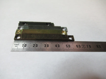 LOT 4 PIECES RACK GEAR BAUSCH LOMB AO SPENCER MICROSCOPE PART AS PICTURE U8-A-93