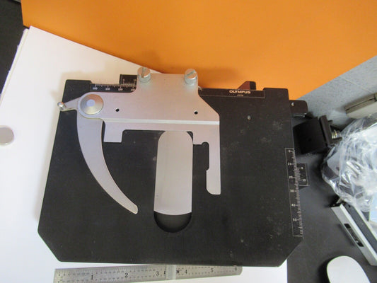 Olympus Japan Stage Table Xy Micrometer Microscope Part