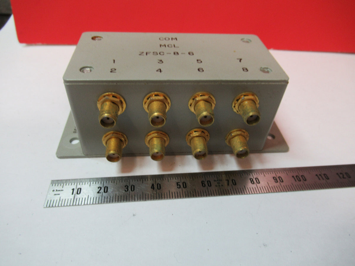 Mini-Circuits Splitter 8 Channel ZFSC-8-6 Microwave RF Frequency AS Pic