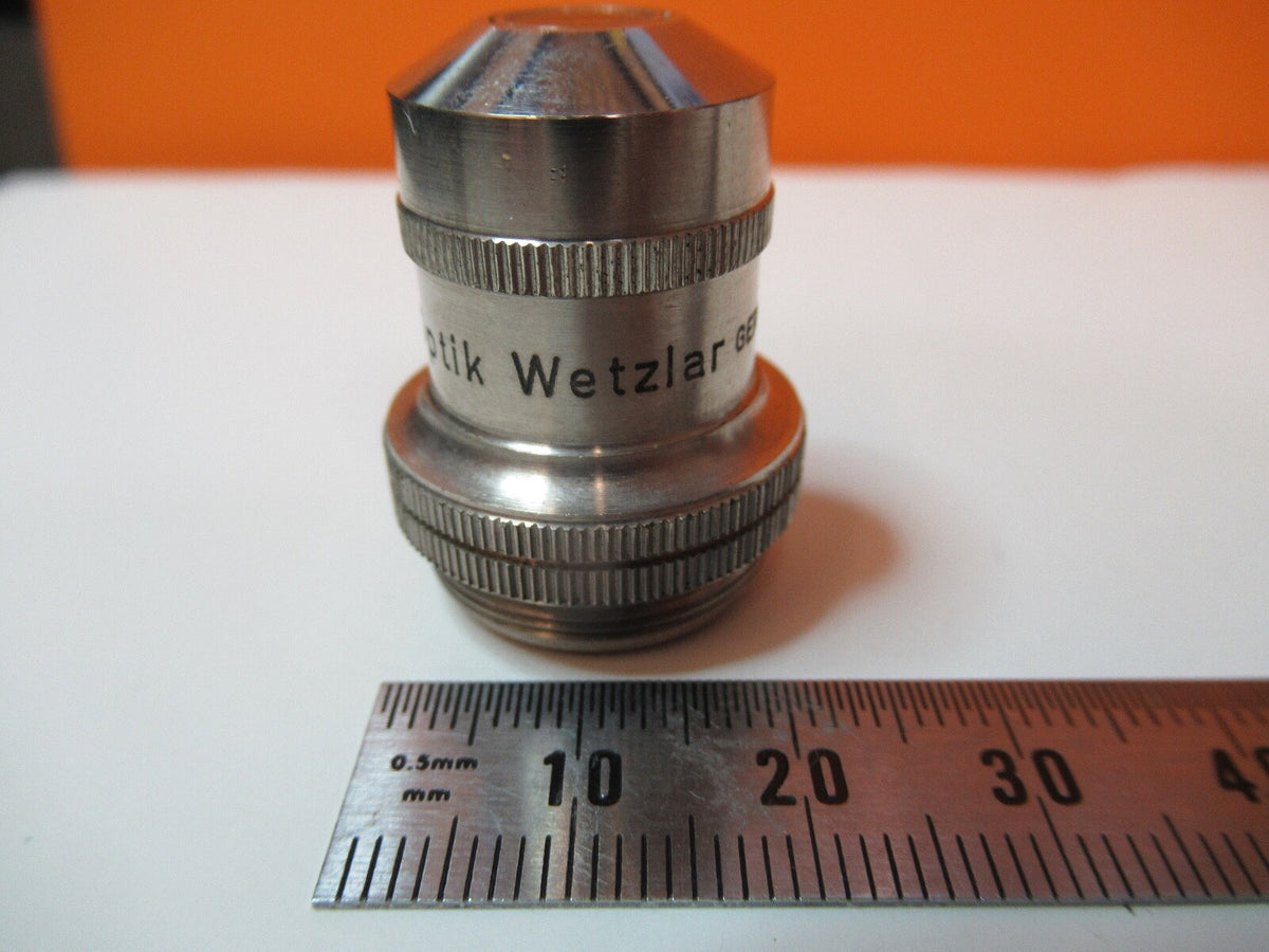 RAU OPTIK WETZLAR OBJECTIVE 7X MICROSCOPE PART OPTICS AS PICTURED &14-B-64