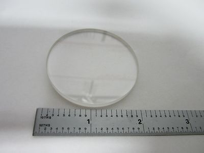 OPTISCHES GLAS BK7 KLARE FENSTERLINSE LASEROPTIK WIE BESEHEN BIN#Q3-11
