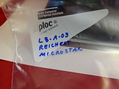 MICROSCOPE PART REICHERT MICROSTAR SPECIMEN TABLE STAGE MICROMETER BIN#L8-A-03