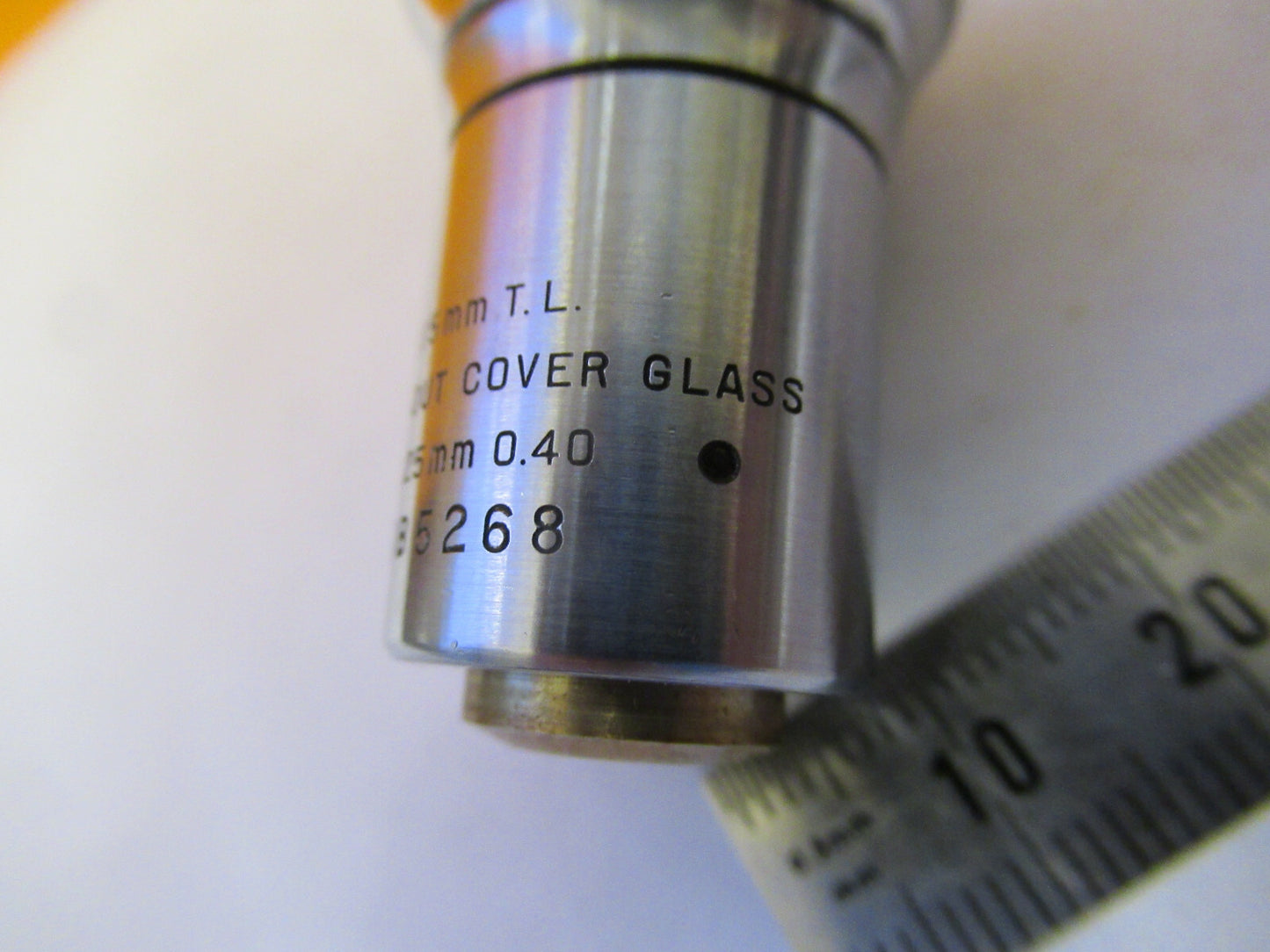 Bausch & Lomb Objective 10.25mm tubus 215mm Microscope Part