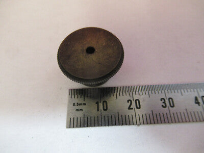 Antique Brass Nachet Accessory Cond France Microscope Part