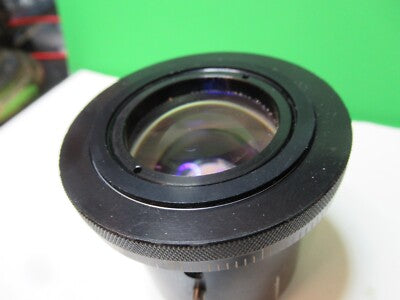 OPTICAL LARGE FOCUSABLE MOUNTED LENS OBJECTIVE LASER OPTICS AS PICTURED &18-B-12