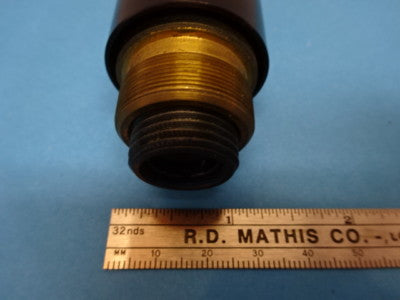 MICROSCOPE PART MOUNTED INSPECTION METROLOGY LENS OPTICS AS IS #90-75