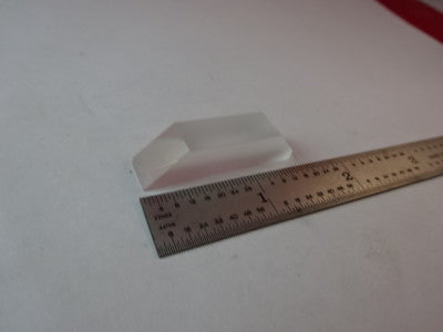 OPTICAL GLASS PRISM MIL SPEC LASER OPTICS AS IS #54-A-06