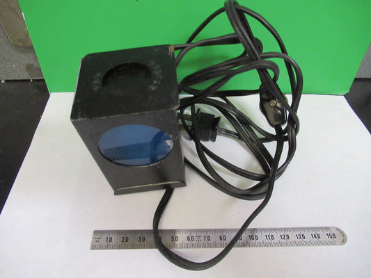 Antique Generic Lamp Assembly Works Fine Microscope Part