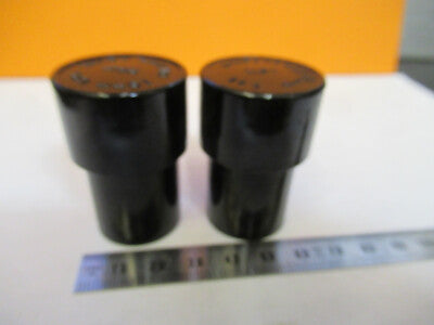 Lot Bausch & Lomb Empty Plastic Objective Canister Microscope Part AS Pic