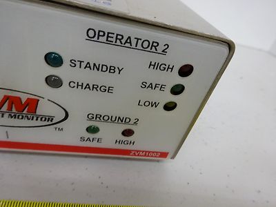Sccn Anti Static Esd Monitor Zvm Zero Volt Dual Station
