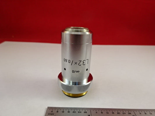 Microscope Part Objective Ernst Leitz Wetzlar Germany L32X Optics