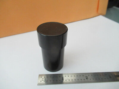 CARL ZEISS JENA APO 60 EMPTY BRASS OBJECTIVE CAN MICROSCOPE AS PICTURED F5-A-112