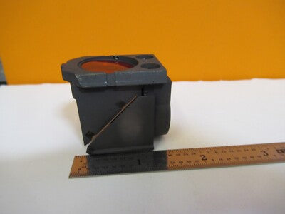 LEITZ LEICA FLUORESCENCE N2.1 513812 FILTER CUBE MICROSCOPE PART AS PIC &H8-B-07