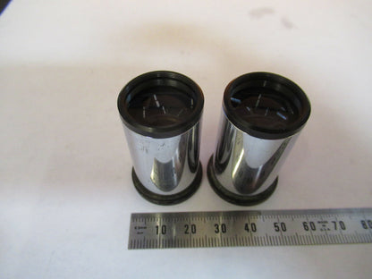 Antique Ernst Leitz Eyepiece 10X Pair Microscope Part