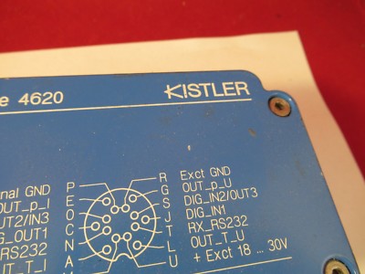 KISTLER CHARGE AMPLIFIER 4620 PIEZORESISTIVE SENSOR  #H1-B-13