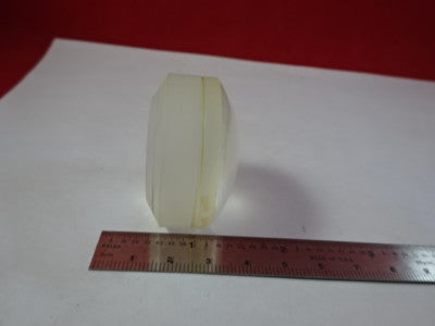 OPTICAL DOUBLET LENS ZEISS CONVEX CONCAVE GERMANY OPTICS AS PICTURED &93-01