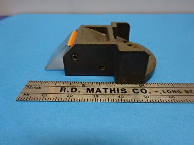 MICROSCOPE PART OLYMPUS JAPAN MOUNTED PRISM OPTICS AS IS #90-74