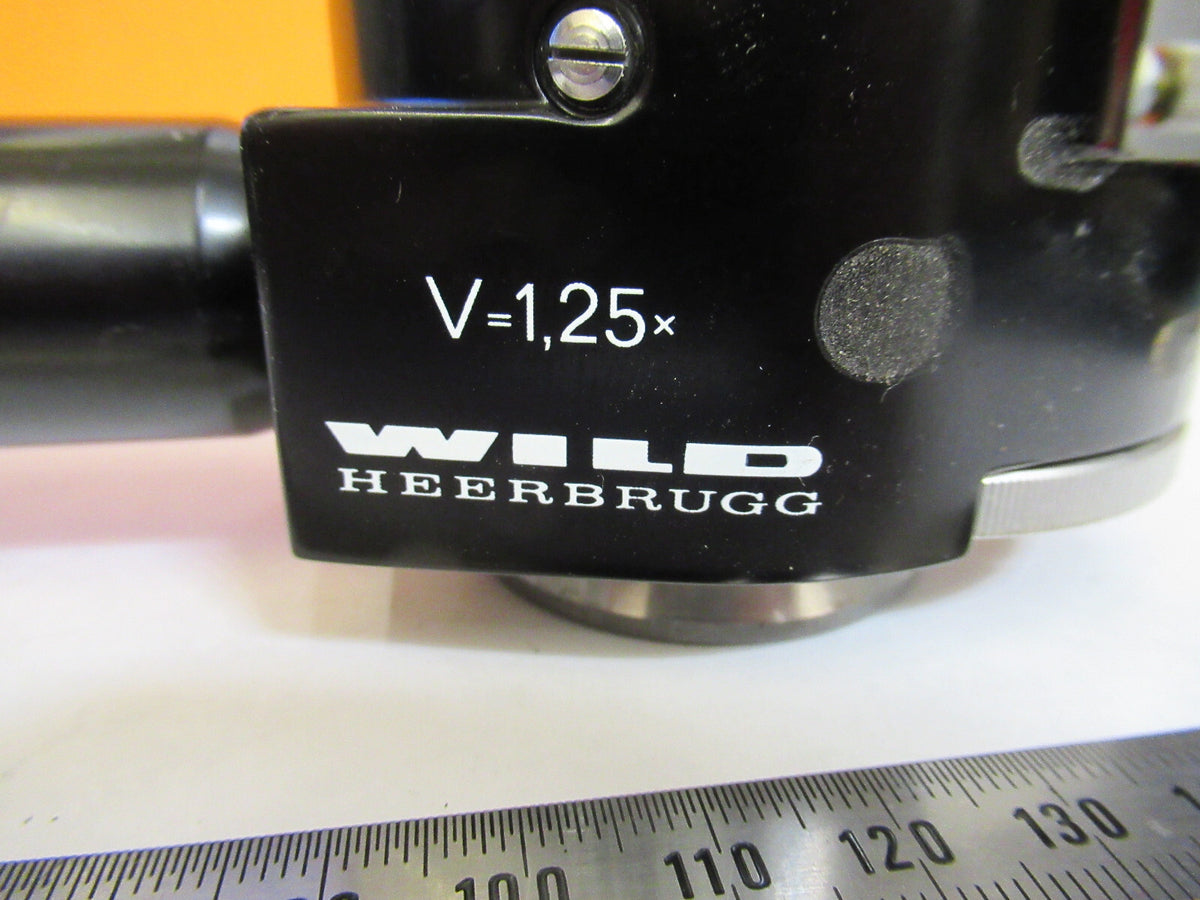 WILD HEERBRUGG M20 M40 VERTICAL ILLUMINATOR MICROSCOPE PART AS PICTURED Y3-A-54