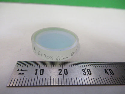 OPTICAL COATED DICHROIC MIRROR FILTER LASER OPTICS LENS AS PICTURED U8-A-127