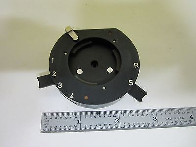 MICROSCOPE PART ELLIPSOMETER FILTER CHANGER OPTICS AS IS BIN#U3-06