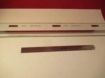 HEIDENHAIN DIADUR OPTICAL POSITIONING RULER MICROSCOPE PART AS PICTURED &1E-B-88