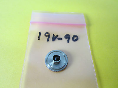 MICROSCOPE PART BECK LONDON OBJECTIVE LENS END PIECE OPTICS BIN#19V-90