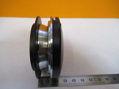 ANTIQUE AO SPENCER CONDENSER + IRIS MICROSCOPE PART AS PICTURED X6-A-12