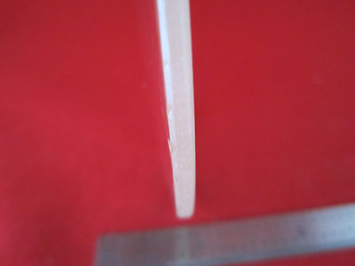 OPTICAL LENS LASER OPTICS #4-154 some chips on edge BIN#4