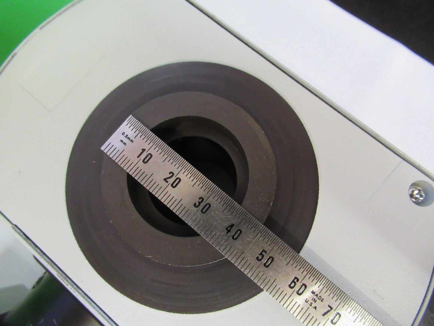 BIOMEDX CAMERA MANIFOLD OPTICS ASSEMBLY MICROSCOPE PART AS PICTURED T3-B-36