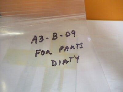 Glass Stage [dirty] Ernst Leitz Wetzlar Specimen Microscope Part