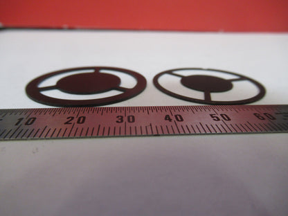 DARK FILED RINGS BAUSCH LOMB  OPTICS MICROSCOPE PART AS PICTURED &S9-A-19