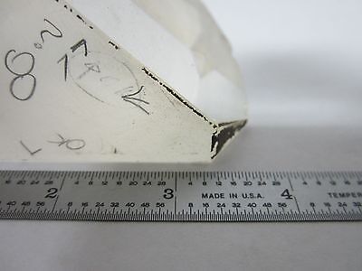 OPTICAL LARGE PRISM [CHIPPED] LASER OPTICS DWR#5-D-04