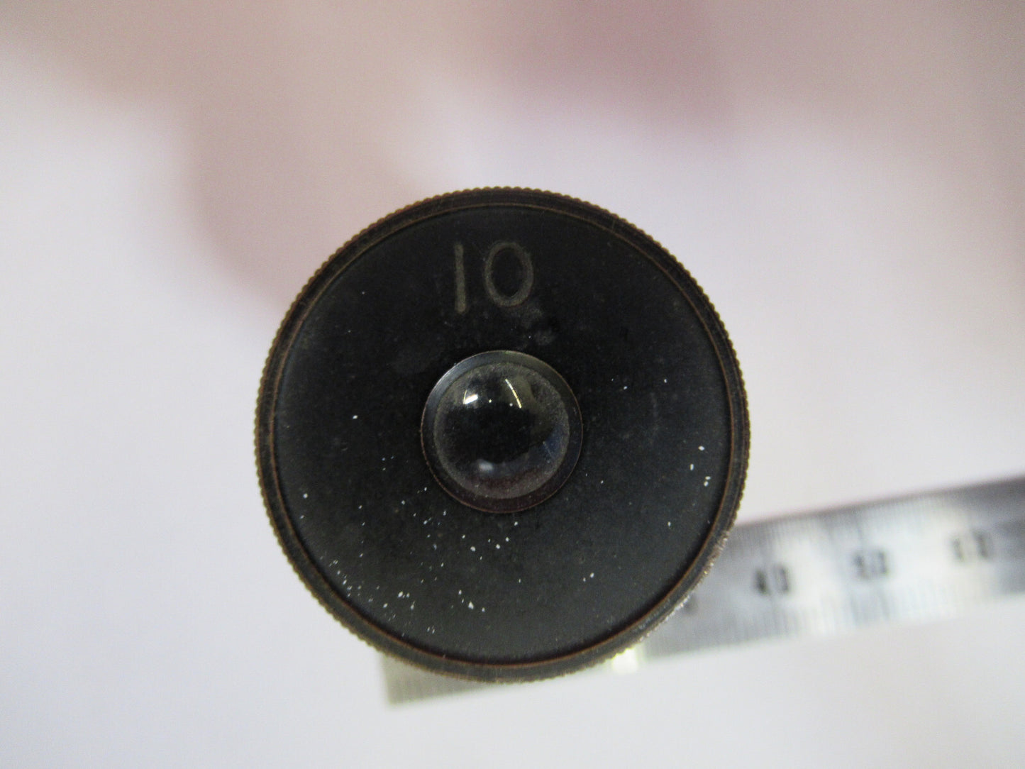 ANTIQUE BAUSCH LOMB 10X EYEPIECE OCULAR MICROSCOPE PART AS PICTURED Q2-68