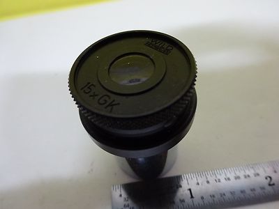 Microscope Part Wild Swiss Eyepiece 15xGK Optics