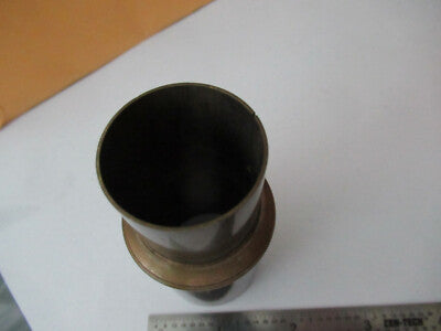 Antique Brass England Henry Crouch Tubus Microscope Part