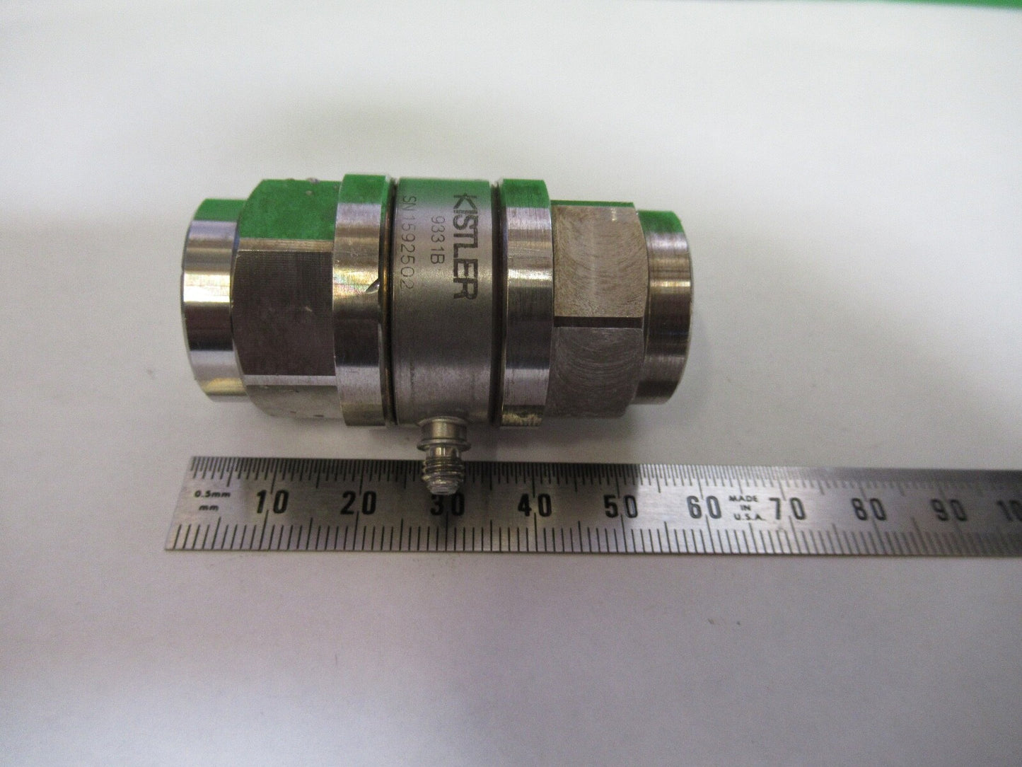 KISTLER 9331B SWISS QUARTZ LOAD CELL FORCE SENSOR FORCELINK AS PICTURED Q9-ft-99