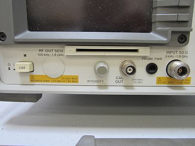 HP  8590B SPECTRUM RF ANALYZER FREQUENCY 1.8 GHz HEWLETT PACKARD AS IS BIN#TA-2