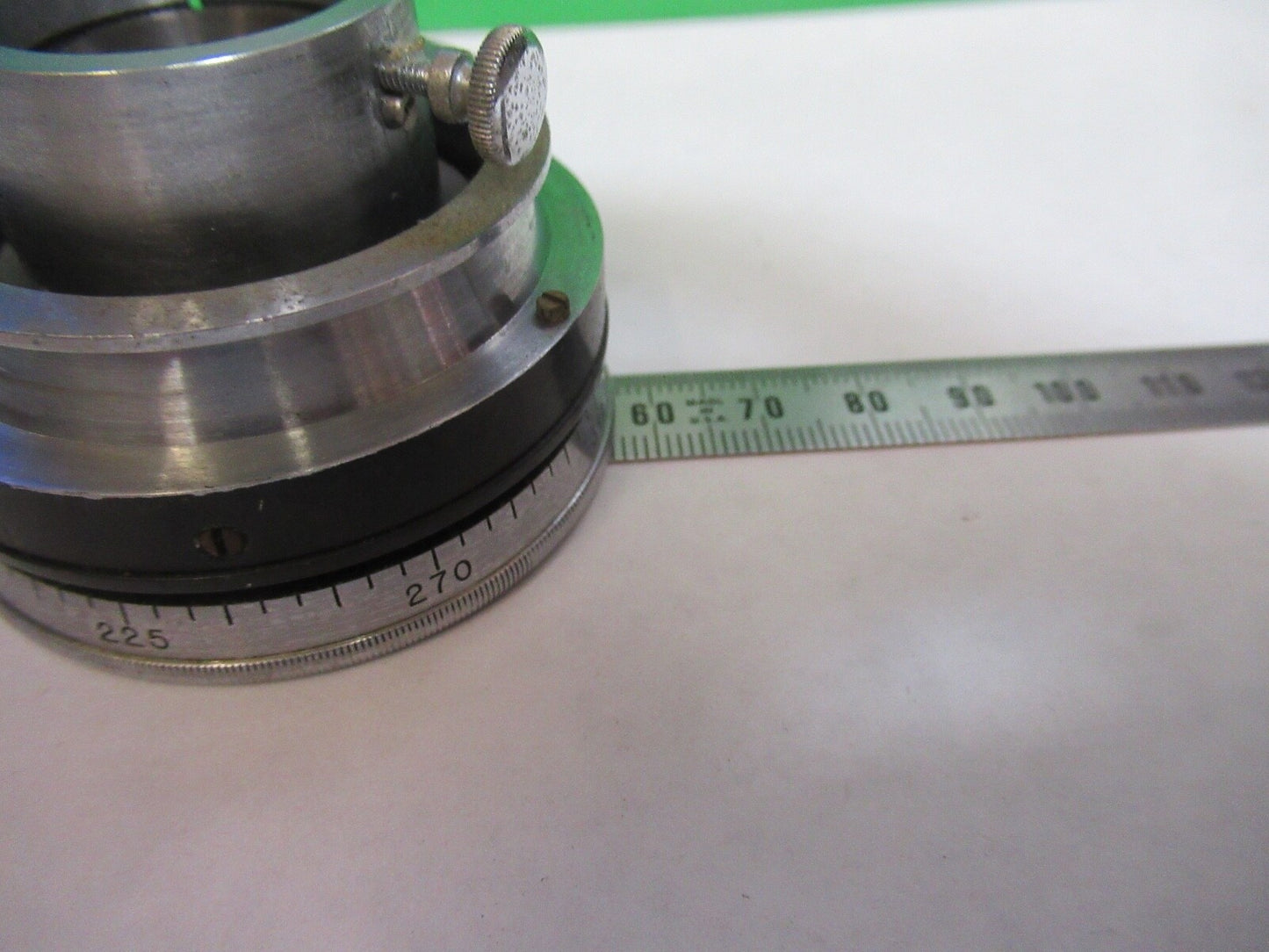 ANTIQUE BAUSCH LOMB POL CONDENSER POLARIZER MICROSCOPE PART AS PICTURED Z7-FT-96