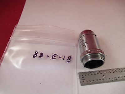 LEITZ WETZLAR OBJECTIVE GERMANY 54X OEL MICROSCOPE PART OPTICS AS IS #B3-E-18